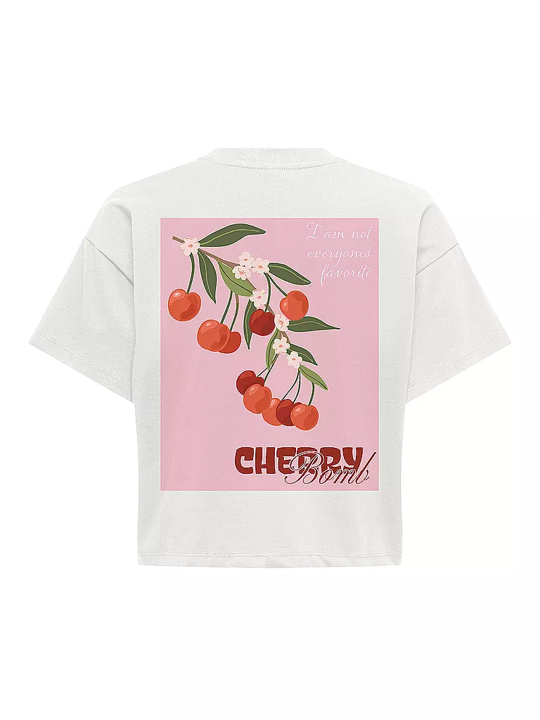 ONLY | T-shirt ONLANNBEL LIFE | Crema