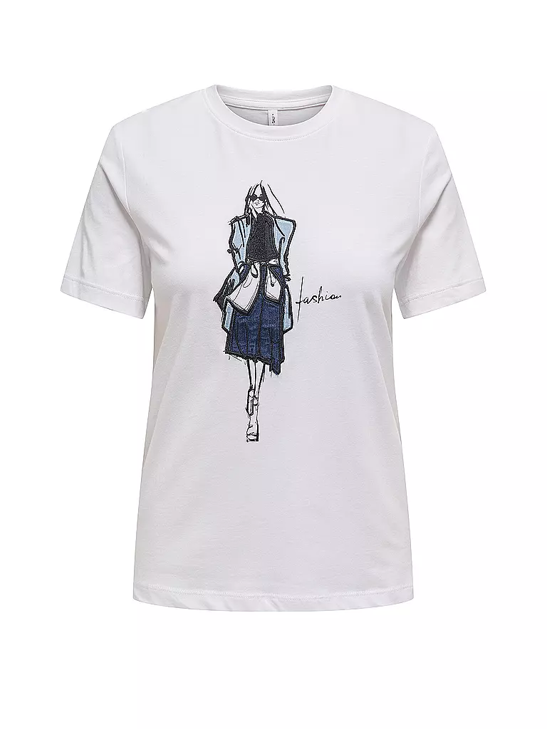 ONLY | T-shirt ONLEMMA | Bianco