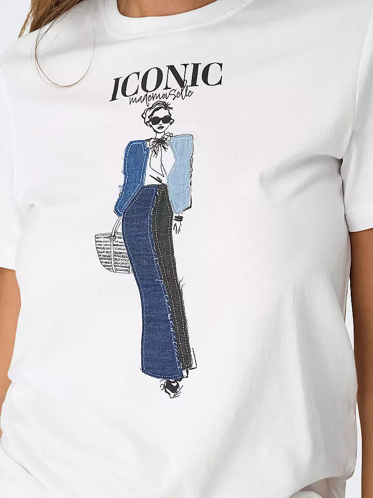 ONLY | T-shirt ONLEMMA | Bianco
