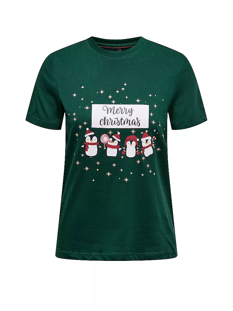 ONLY | T-shirt ONLKITA | Verde scuro