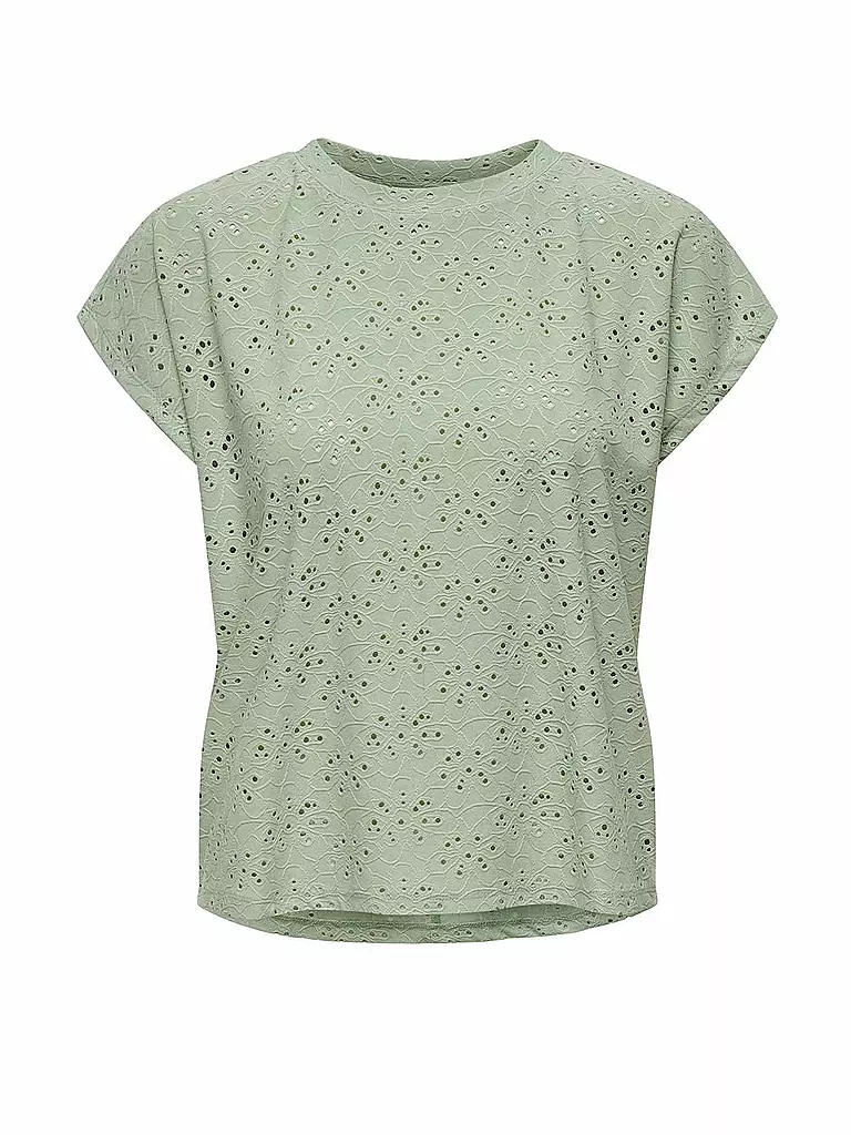 ONLY | T-Shirt ONLSMILLA | Verde chiaro