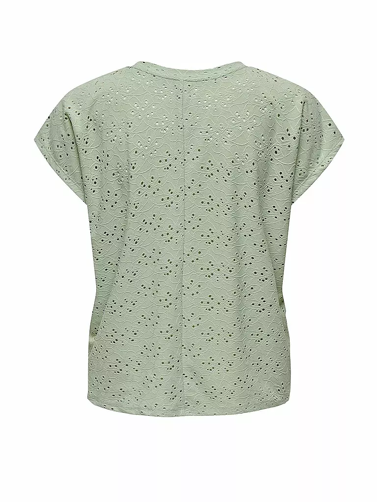 ONLY | T-Shirt ONLSMILLA | Verde chiaro