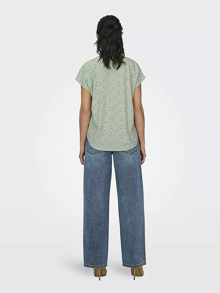 ONLY | T-Shirt ONLSMILLA | Verde chiaro