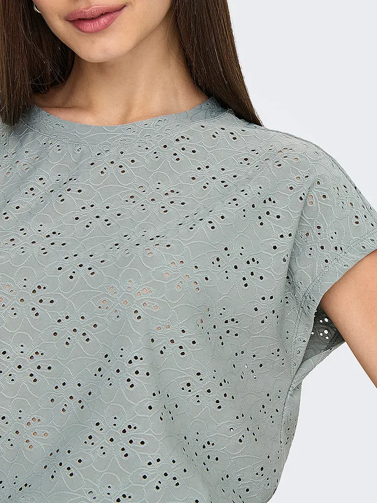 ONLY | T-shirt ONLSMILLA | Grigio