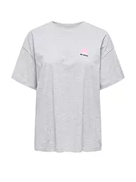 ONLY | T-shirt ONLVIVVI | Grigio chiaro