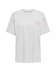 ONLY | T-shirt ONLVIVVI | Grigio chiaro