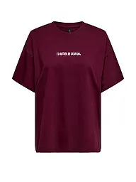 ONLY | T-shirt ONLVIVVI | Rosso scuro