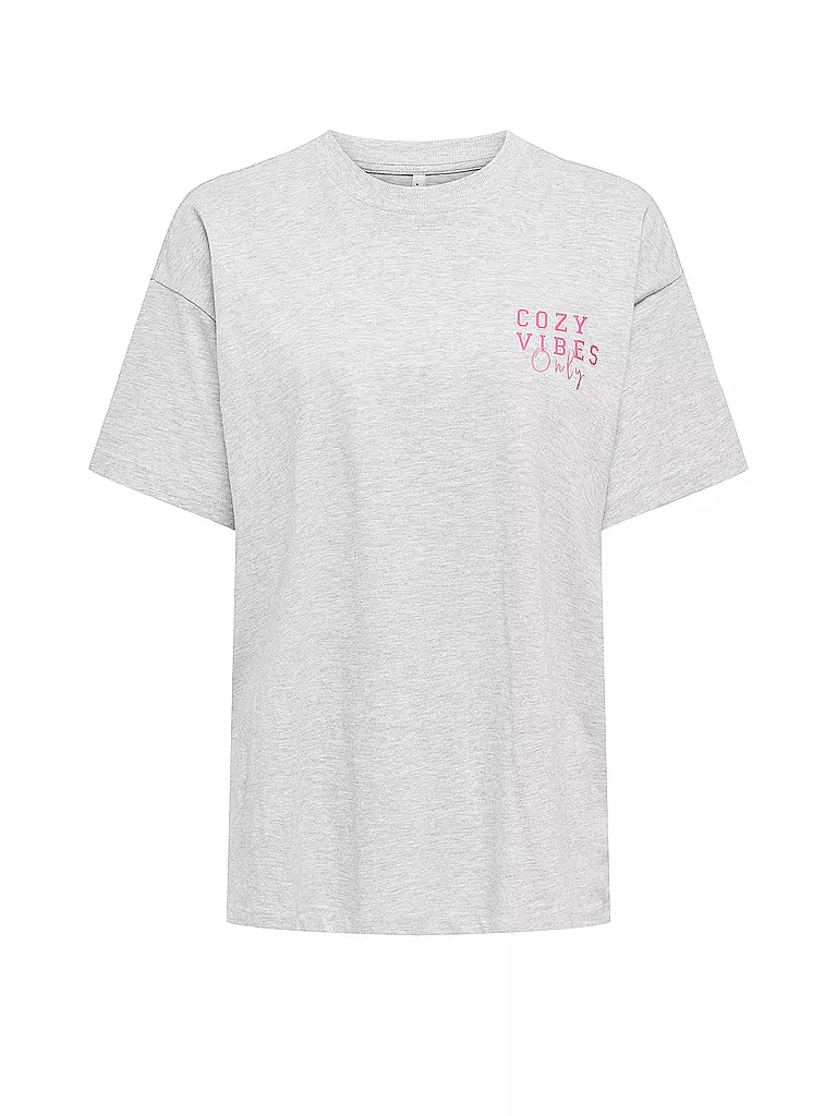 ONLY | T-Shirt ONLVIVVI | Grigio chiaro