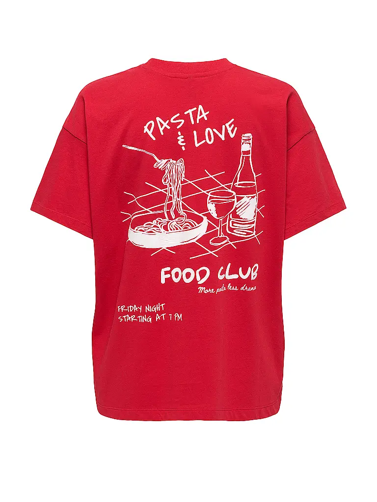 ONLY | T-Shirt ONLVIVVI | Rosso