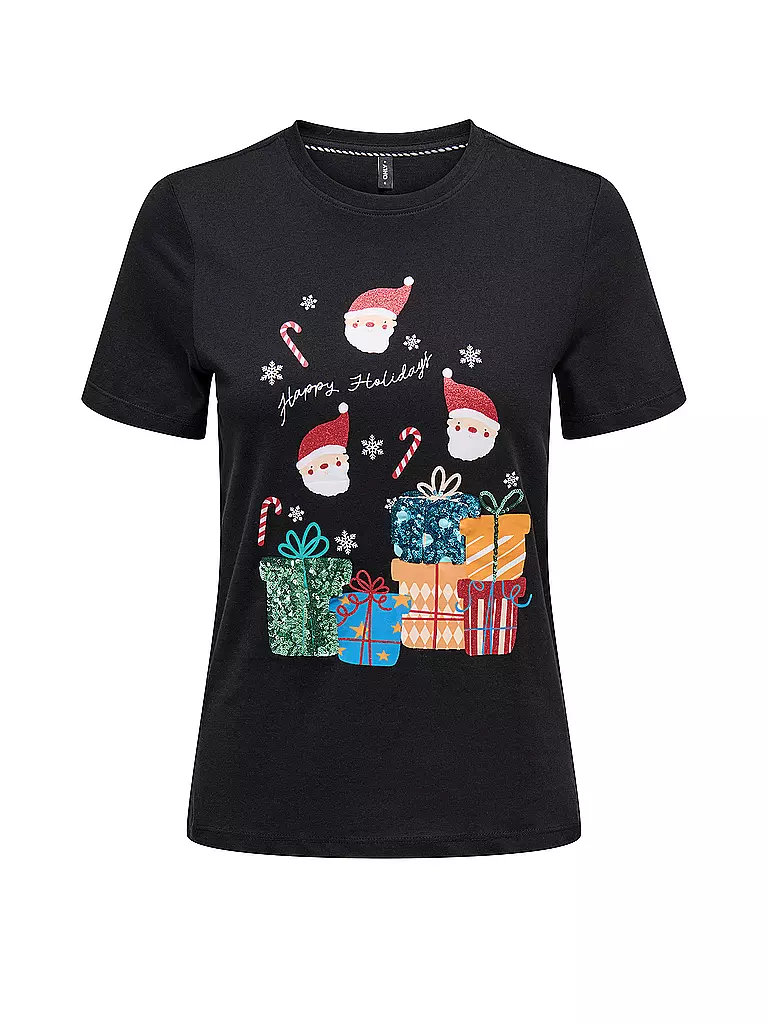 ONLY | T-shirt ONLXMAS | Nero