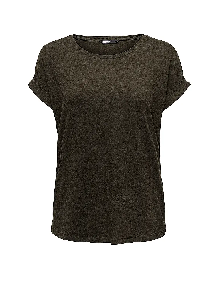 ONLY | T-shirt | Marrone