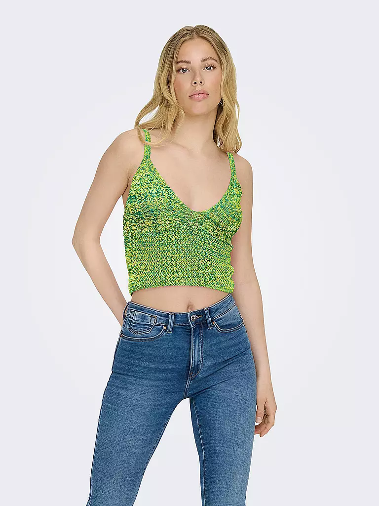 ONLY | Top Cropped Fit ONLANYA | Verde