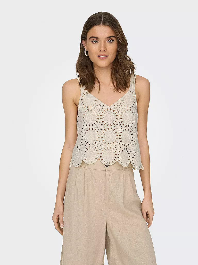ONLY | Top ONLYVONNE | Crema