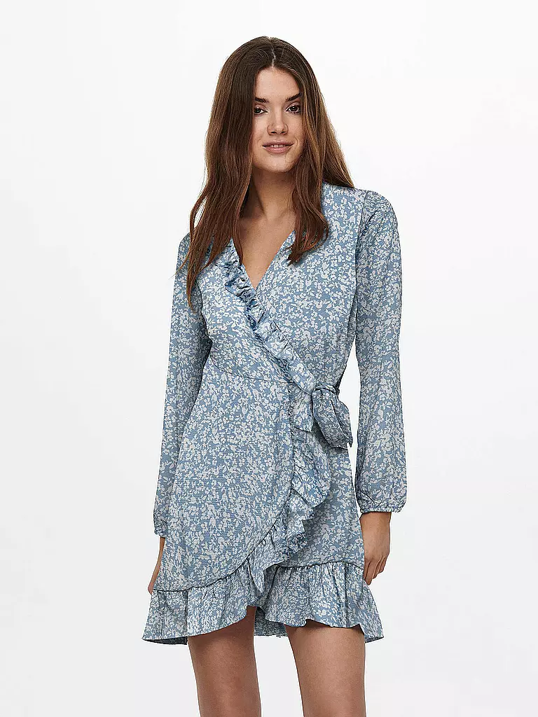 ONLY | Wickelkleid ONLCARLY  | Blu chiaro