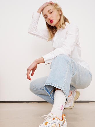 OOLEY | Calzini ICON sorriso rosa