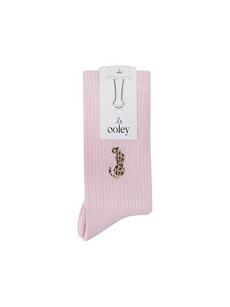 OOLEY | Calzini ICON Leo Rose Rosa