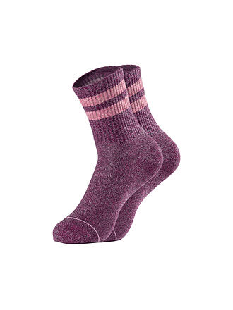 OOLEY | Calze STARLIGHT glitter berry