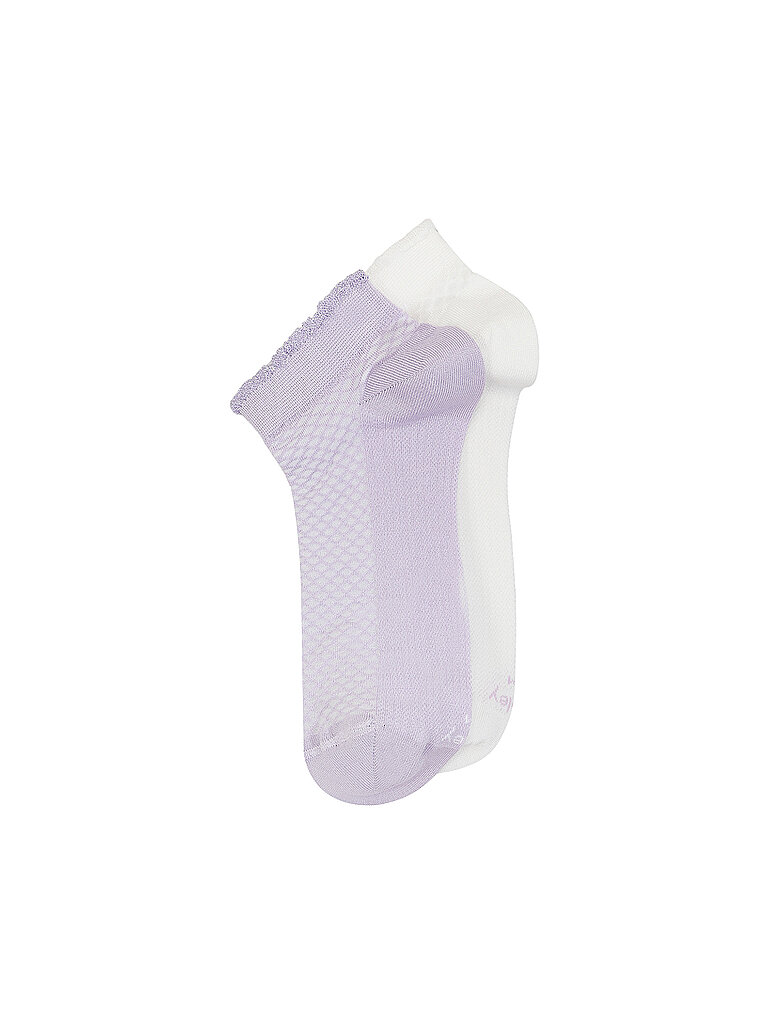 Calzini confezione da 2 ELEGANT S. Lilla/Bianco viola 39-43