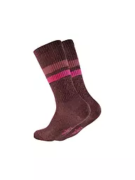 OOLEY | Calze ELECTRA LUNGO sunset | Rosso scuro