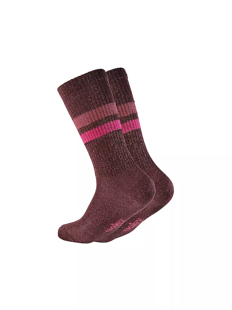 OOLEY | Calze ELECTRA LUNGO sunset | Rosso scuro
