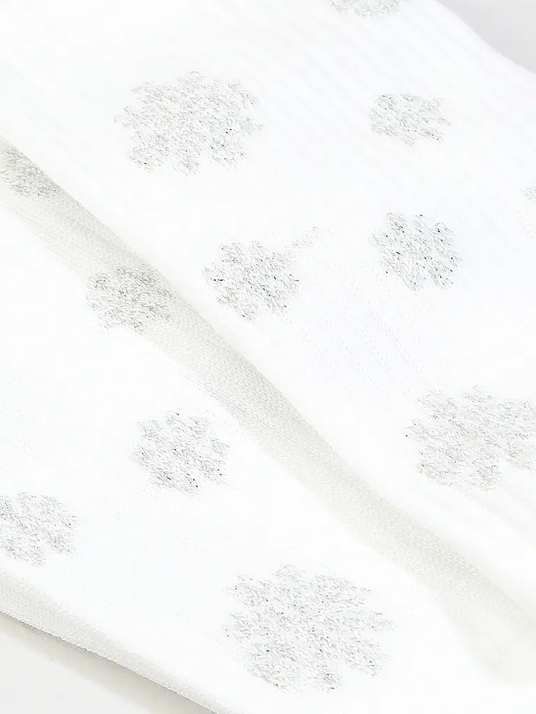 OOLEY | Calzini Calzini ICON XMAS snowflake | Bianco