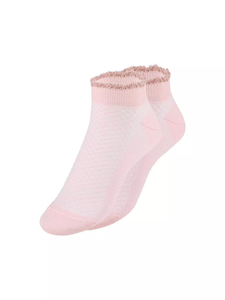 OOLEY | Calzini confezione da 2 ELEGANT S. Rosa/Bianco | 
