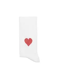 OOLEY | Calzini ICON sorriso rosa | Bianco