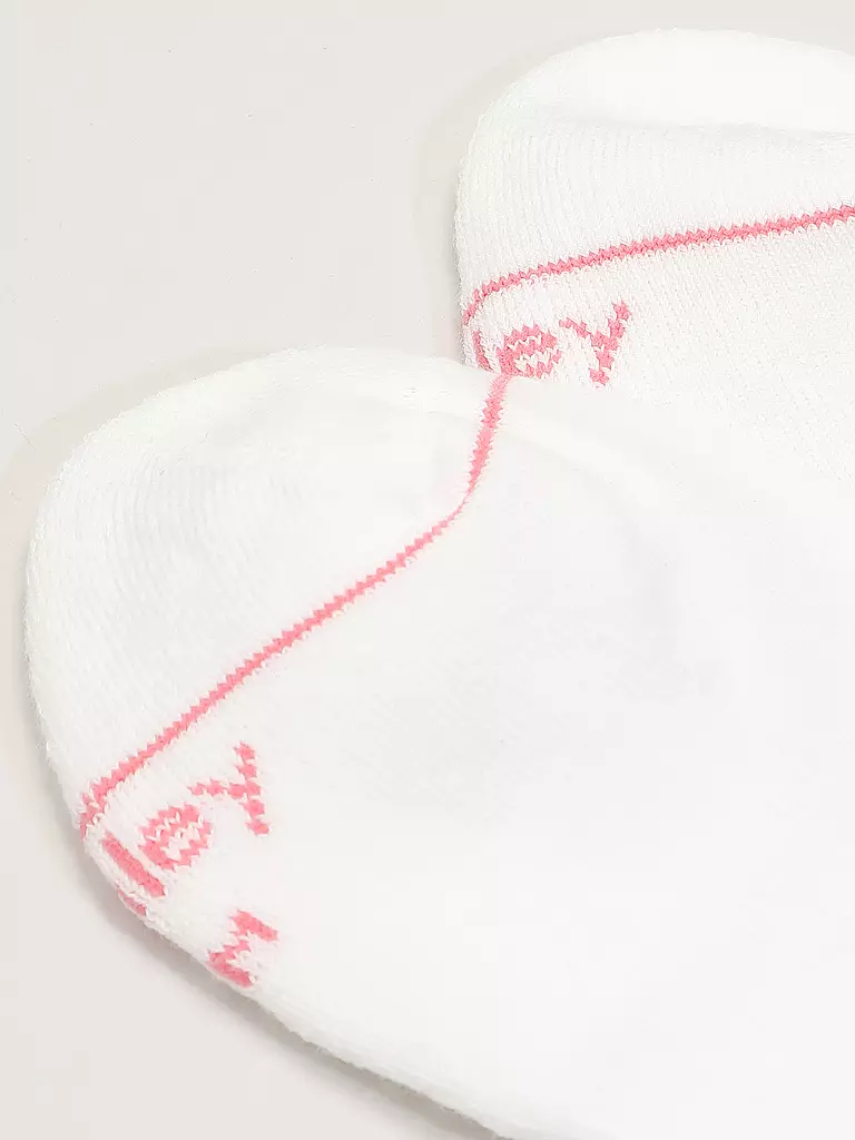 OOLEY | Calzini ICON glitter love red | Bianco
