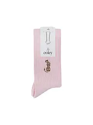 OOLEY | Calzini ICON Leo Rose Rosa | Rosa