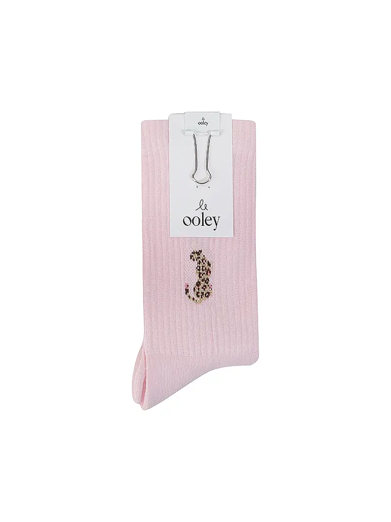 OOLEY | Calzini ICON Leo Rose Rosa | Rosa