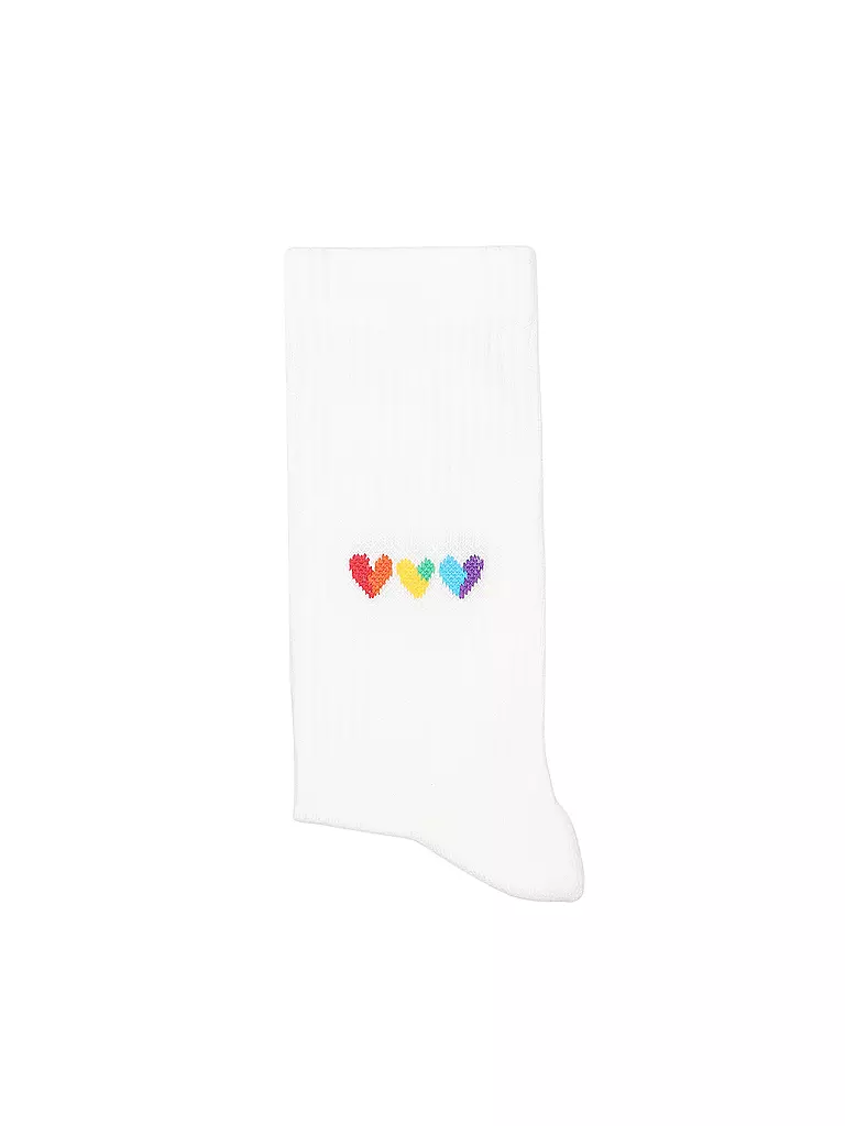 OOLEY | Calzini ICON love is love | Bianco