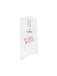 OOLEY | Calzini ICON Peace Please bianchi | Bianco