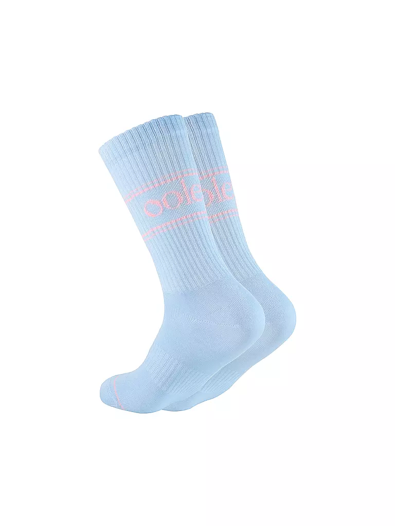 OOLEY | Calzini NEON 1 PASTEL ocean breeze | Blu chiaro
