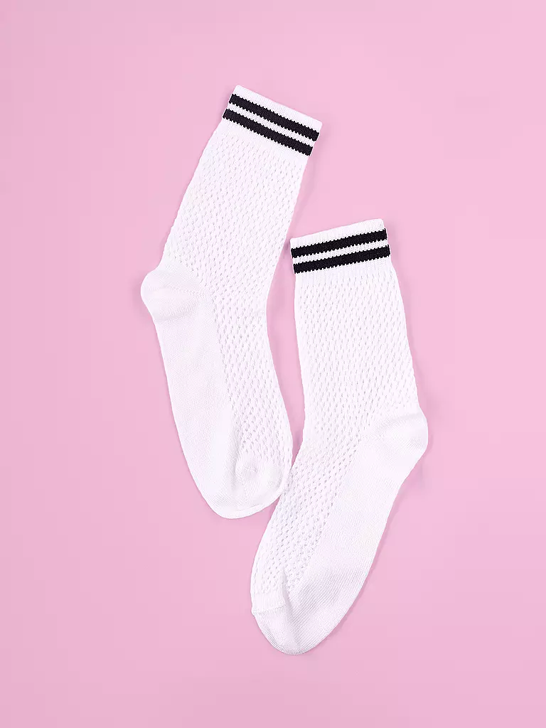OOLEY | Calzini NET bianco sporco | 