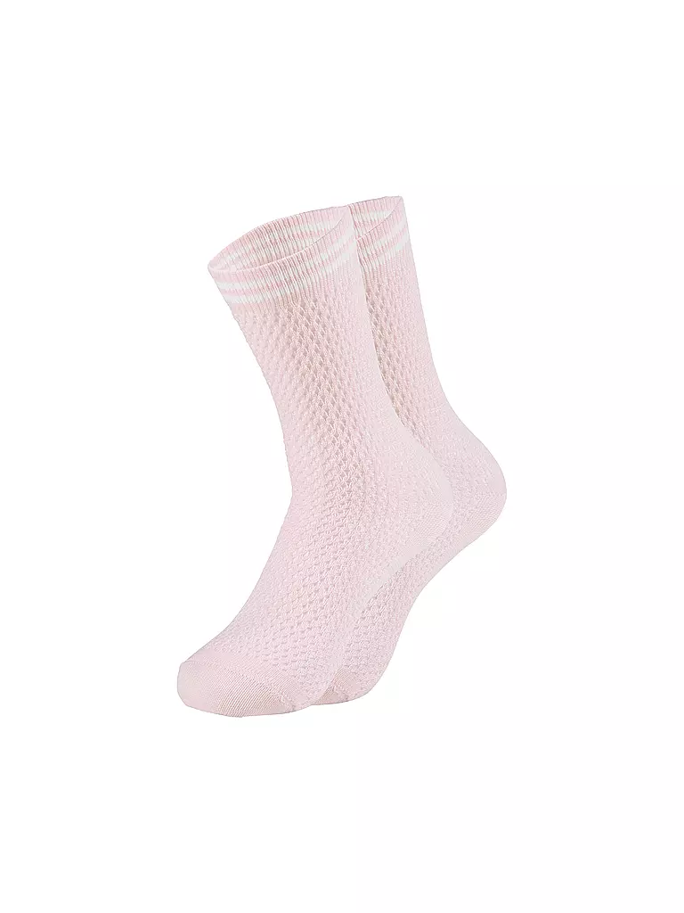 OOLEY | Calzini NET rosa ghiaccio | Rosa