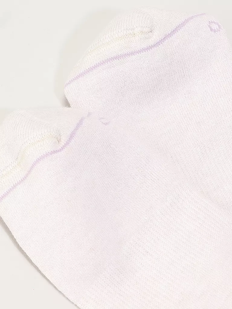 OOLEY | Calzini STREETMOOD lilac glitter | Bianco