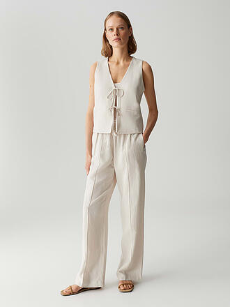 OPUS PANTS | Pantaloni Marlene MALOTTA NATURAL