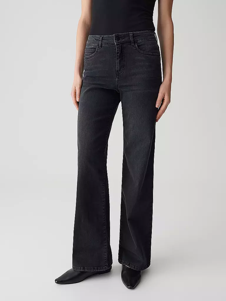 OPUS PANTS | Jeans a gamba larga MELLY MODERN | Nero