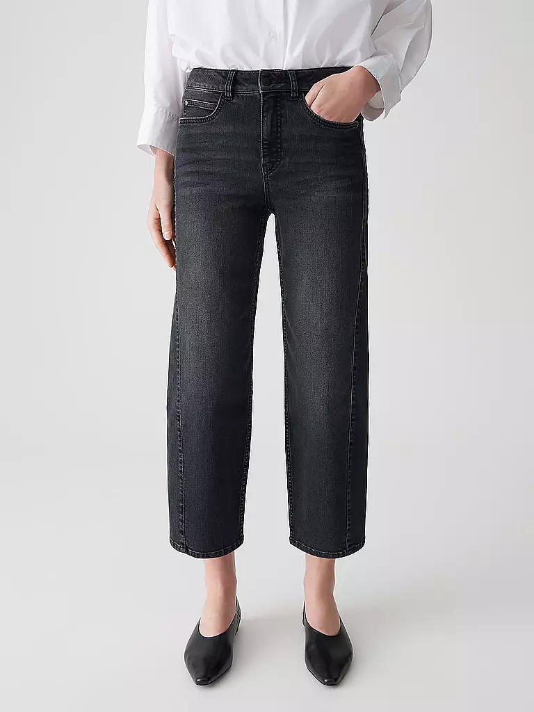 OPUS PANTS | Jeans Balloon Fit 7/8 MELLY TWIST | Blu scuro