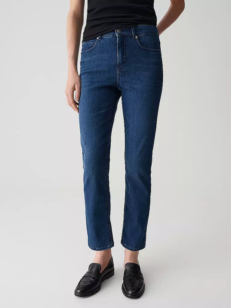 OPUS PANTS | Jeans Straight Fit MELLY BASE | Blu scuro