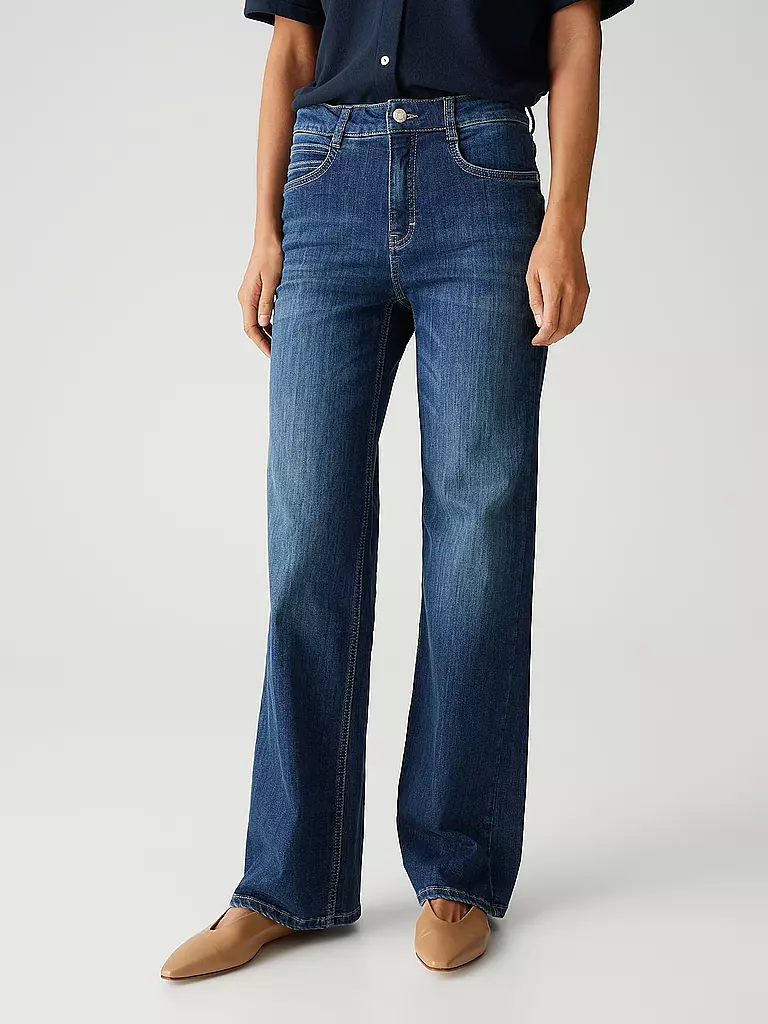 OPUS PANTS | Jeans Straight Fit MELLY MODERN | Blu scuro