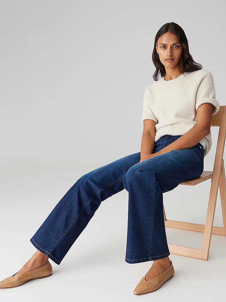 OPUS PANTS | Jeans Wide Leg MELLY MODERN | Blu