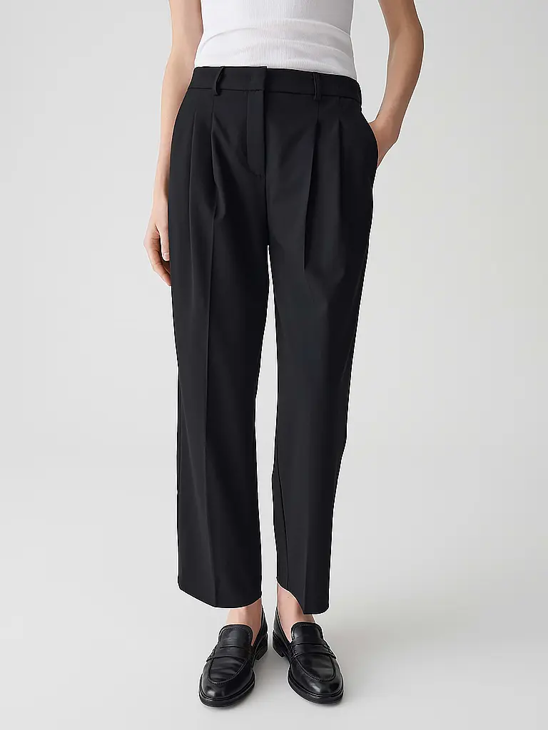OPUS PANTS | Pantaloni business LESSIEH | Nero