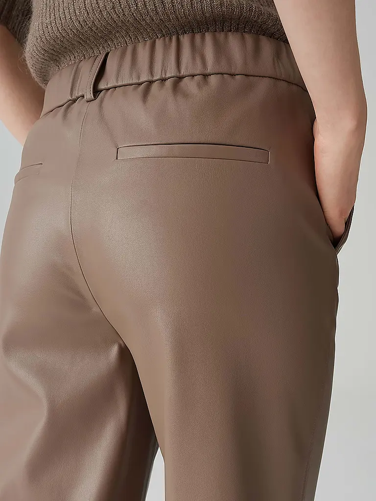 OPUS PANTS | Pantaloni business LUANE | Marrone chiaro