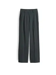 OPUS PANTS | Pantaloni Flared Fit MOIRA | Verde scuro