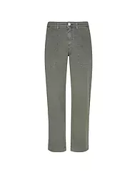 OPUS PANTS | Pantaloni LISANA COOL | Oliva