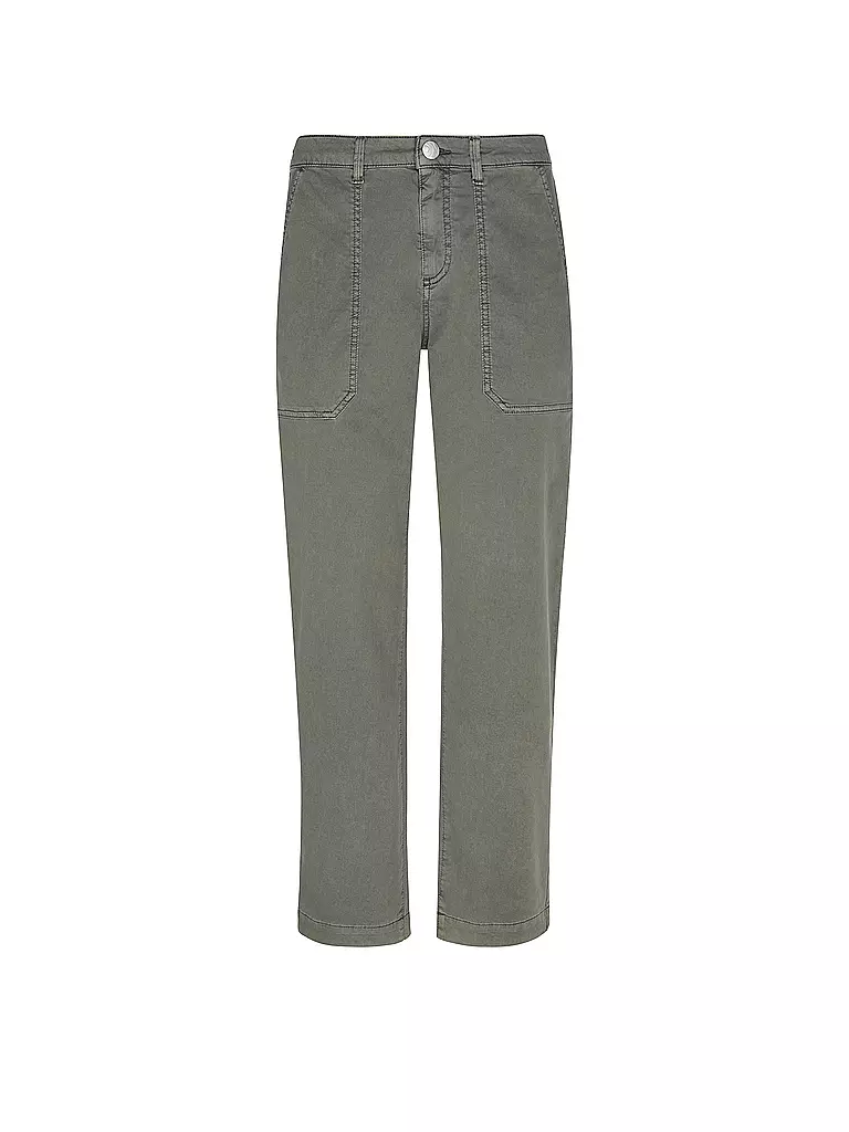 OPUS PANTS | Pantaloni LISANA COOL | Oliva