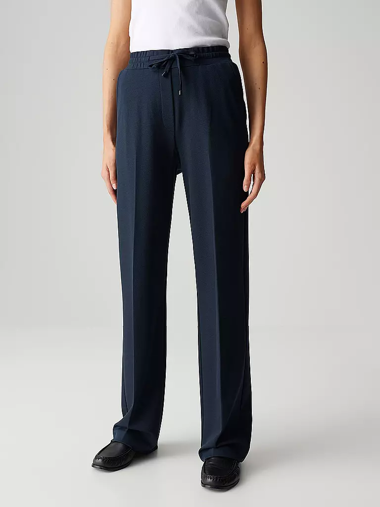 OPUS PANTS | Pantaloni Marlene MACIE | Blu scuro