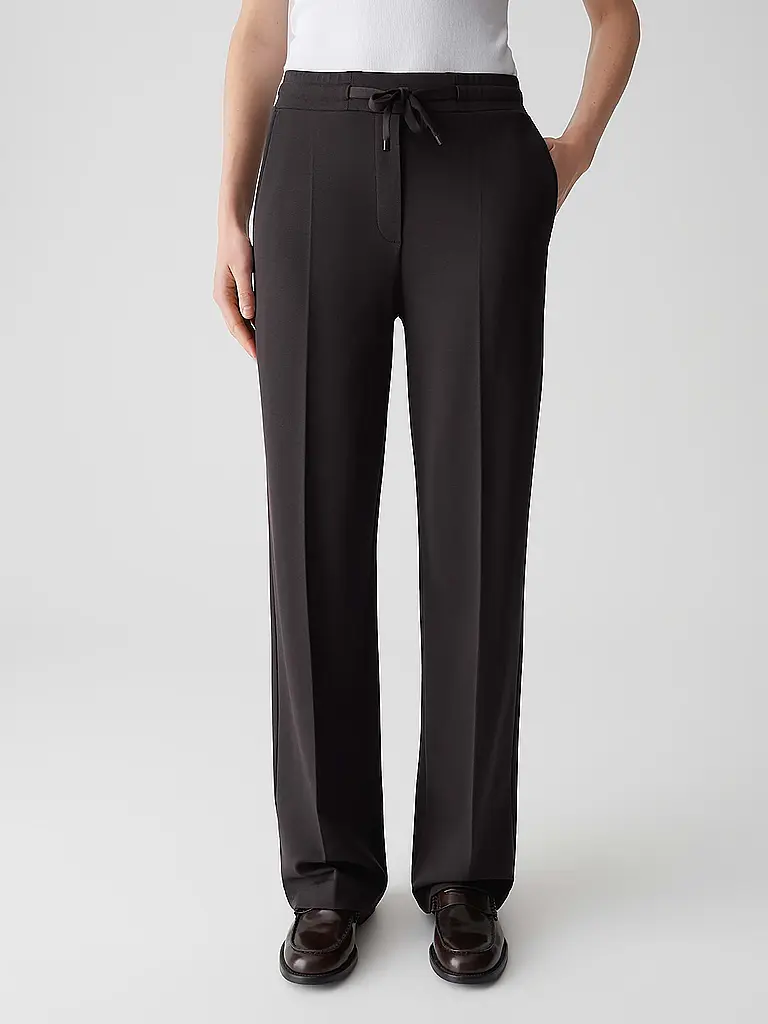 OPUS PANTS | Pantaloni Marlene MACIE | Marrone