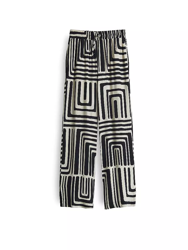 OPUS PANTS | Pantaloni Marlene MALOTTA ABSTRACT | Beige
